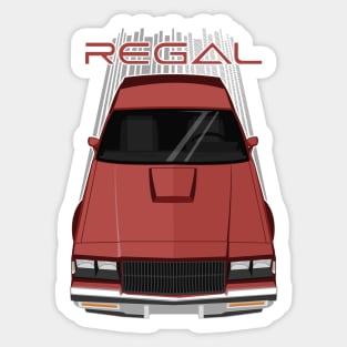 Buick Regal 1981-1987 - rosewood Sticker